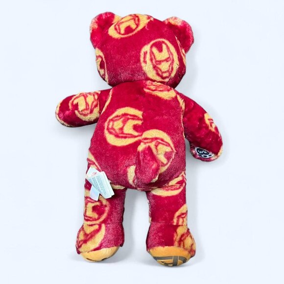 2014 Build-A-Bear Marvel Avengers Iron Man Teddy Bear Plush 16” Friend BAB - Picture 5 of 8